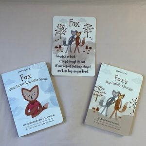 Slumberkins Fox Books and Affirmation Card